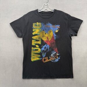 Wu-Tang Clan T-Shirt Enter The Wu Space Mens Medium Black Hip Hop Rap